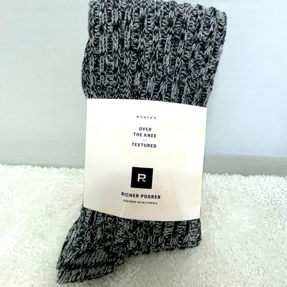 Richer Poorer over the knee socks